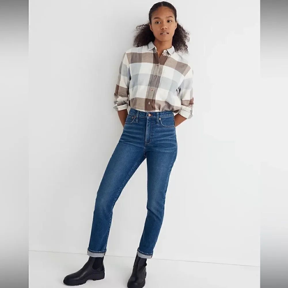 Madewell The High-Rise Slim Boyjean